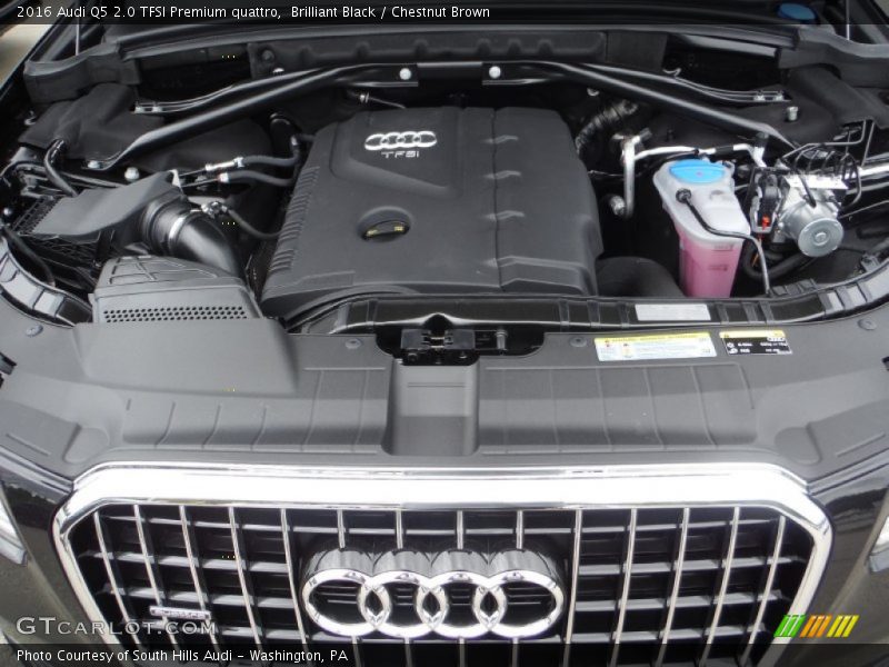 Brilliant Black / Chestnut Brown 2016 Audi Q5 2.0 TFSI Premium quattro
