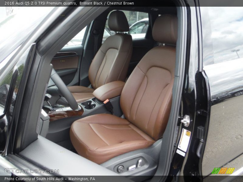 Front Seat of 2016 Q5 2.0 TFSI Premium quattro