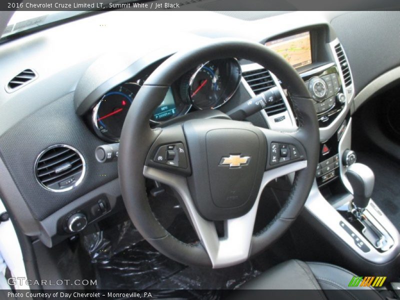 Summit White / Jet Black 2016 Chevrolet Cruze Limited LT