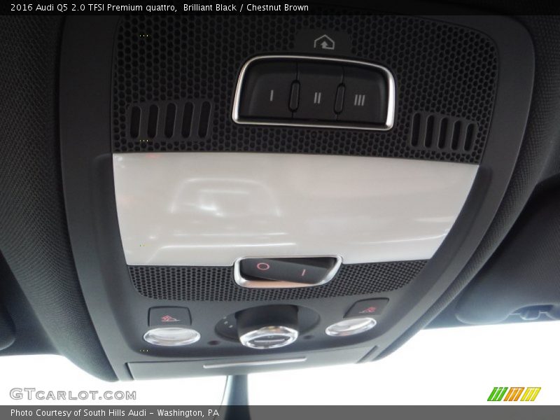 Brilliant Black / Chestnut Brown 2016 Audi Q5 2.0 TFSI Premium quattro