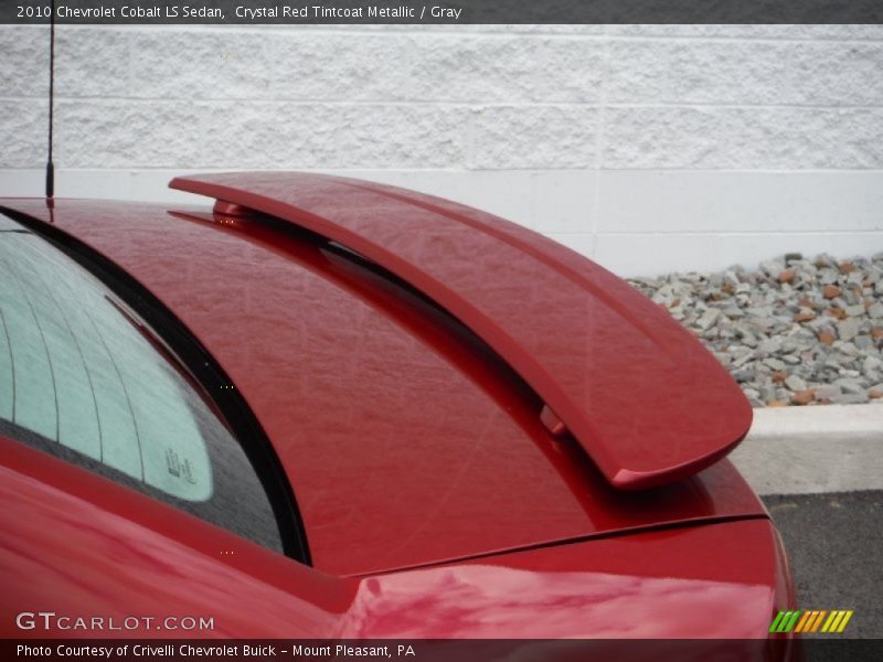Crystal Red Tintcoat Metallic / Gray 2010 Chevrolet Cobalt LS Sedan
