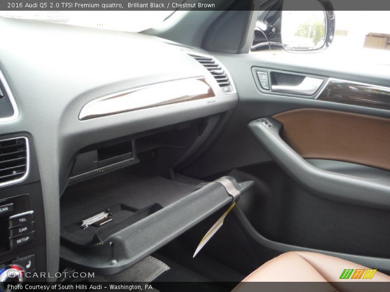 Brilliant Black / Chestnut Brown 2016 Audi Q5 2.0 TFSI Premium quattro