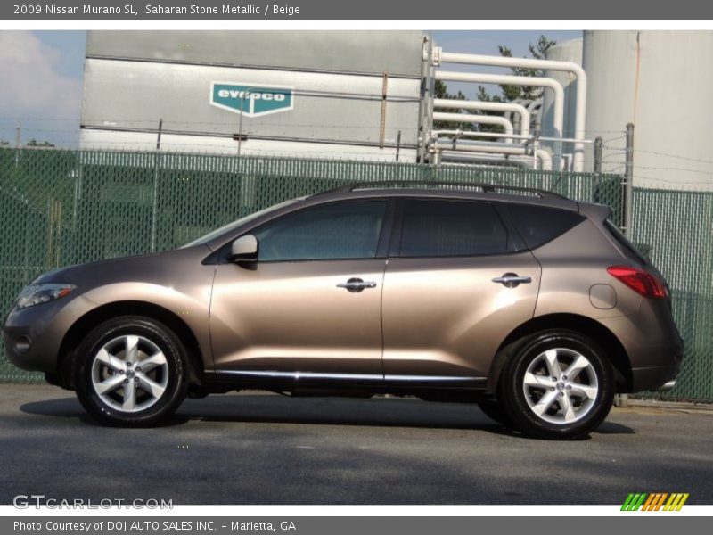 Saharan Stone Metallic / Beige 2009 Nissan Murano SL