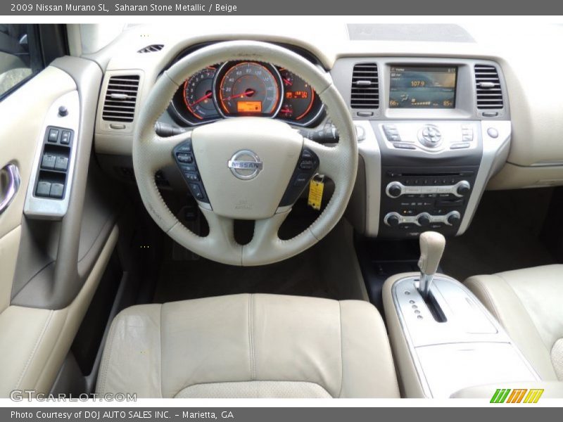 Saharan Stone Metallic / Beige 2009 Nissan Murano SL