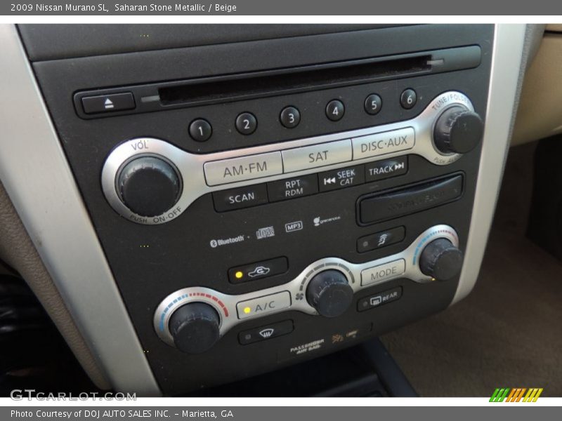 Saharan Stone Metallic / Beige 2009 Nissan Murano SL