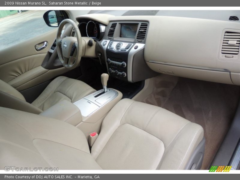 Saharan Stone Metallic / Beige 2009 Nissan Murano SL