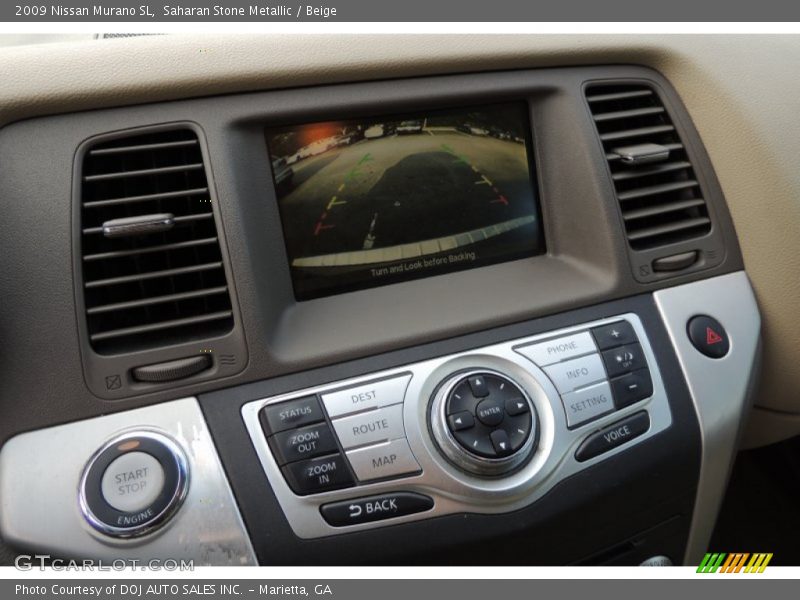 Saharan Stone Metallic / Beige 2009 Nissan Murano SL
