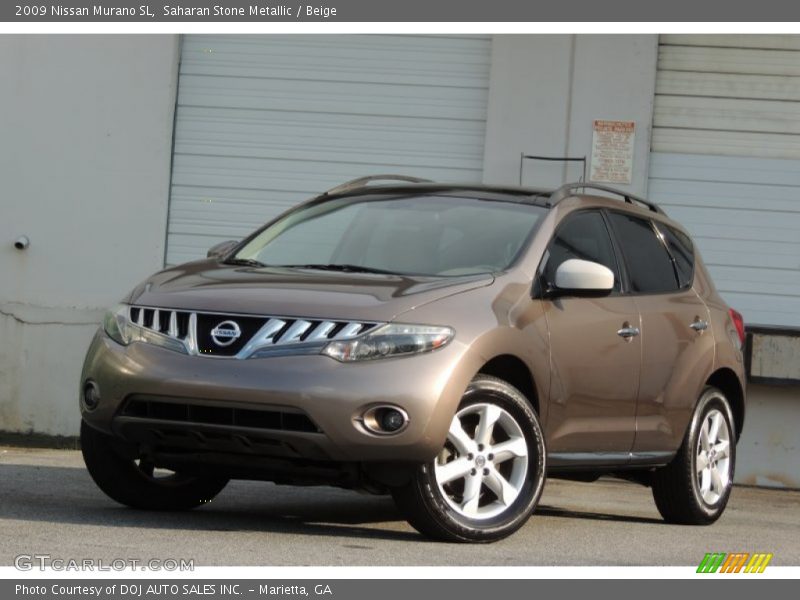 Saharan Stone Metallic / Beige 2009 Nissan Murano SL