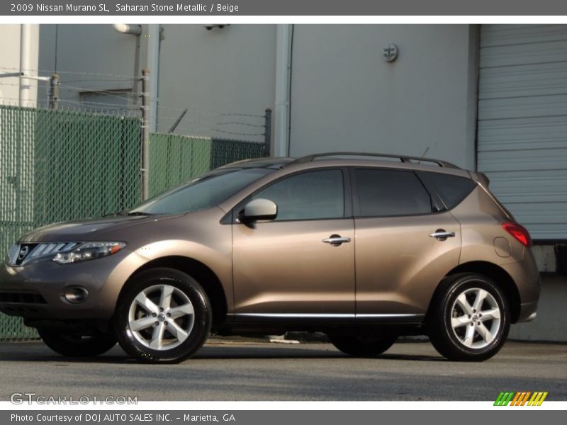 Saharan Stone Metallic / Beige 2009 Nissan Murano SL