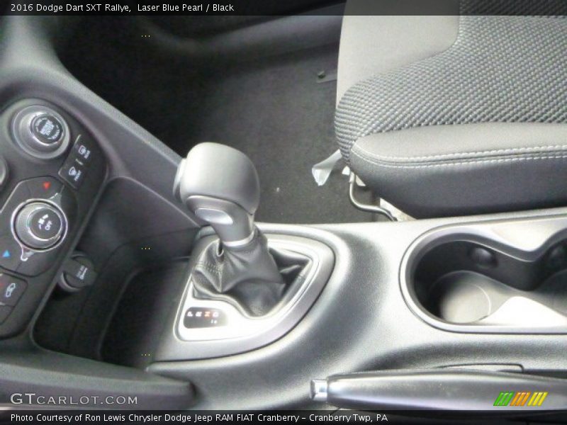 Laser Blue Pearl / Black 2016 Dodge Dart SXT Rallye