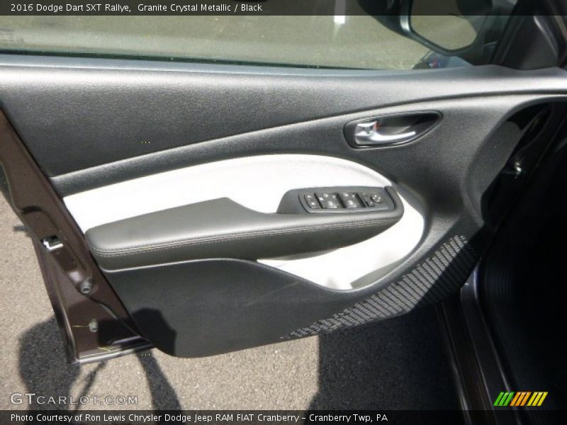 Granite Crystal Metallic / Black 2016 Dodge Dart SXT Rallye