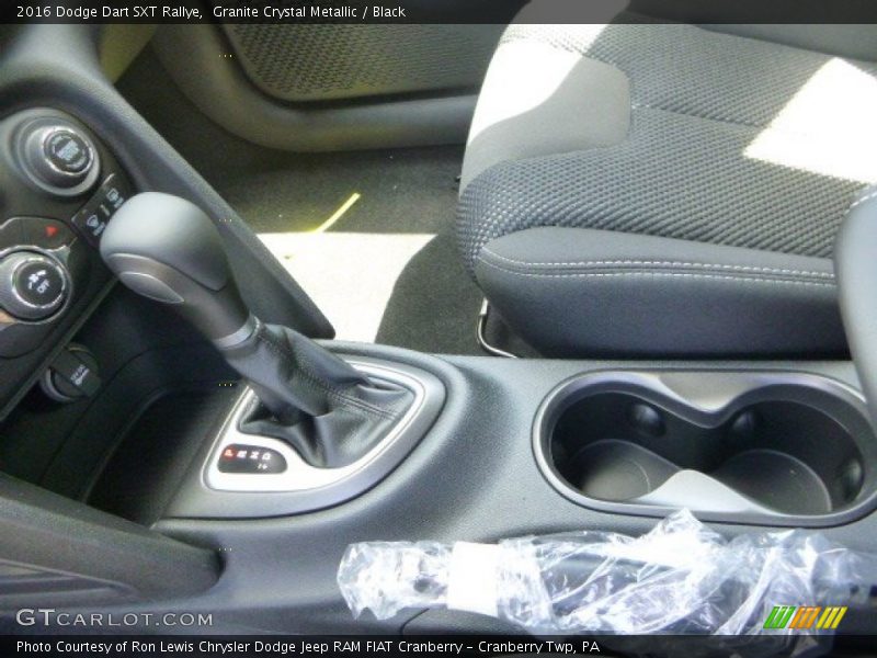 Granite Crystal Metallic / Black 2016 Dodge Dart SXT Rallye