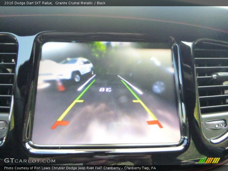 Granite Crystal Metallic / Black 2016 Dodge Dart SXT Rallye