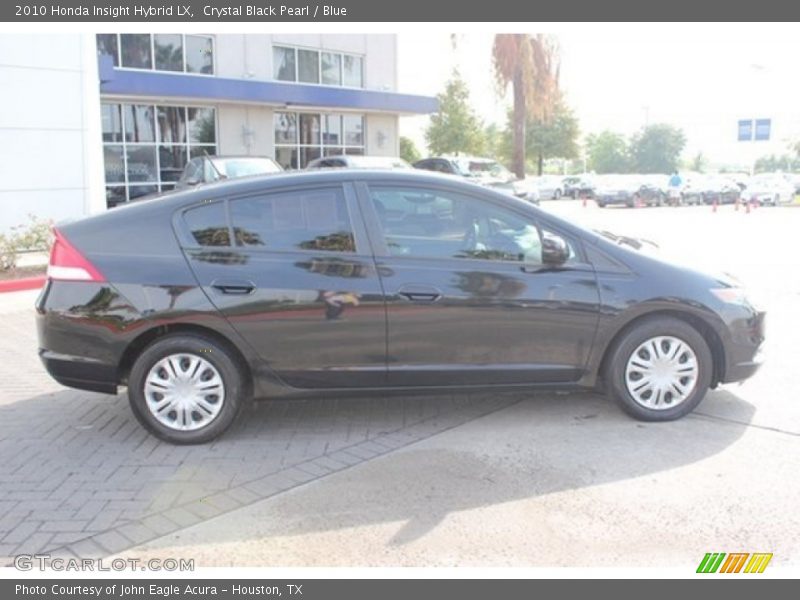 Crystal Black Pearl / Blue 2010 Honda Insight Hybrid LX