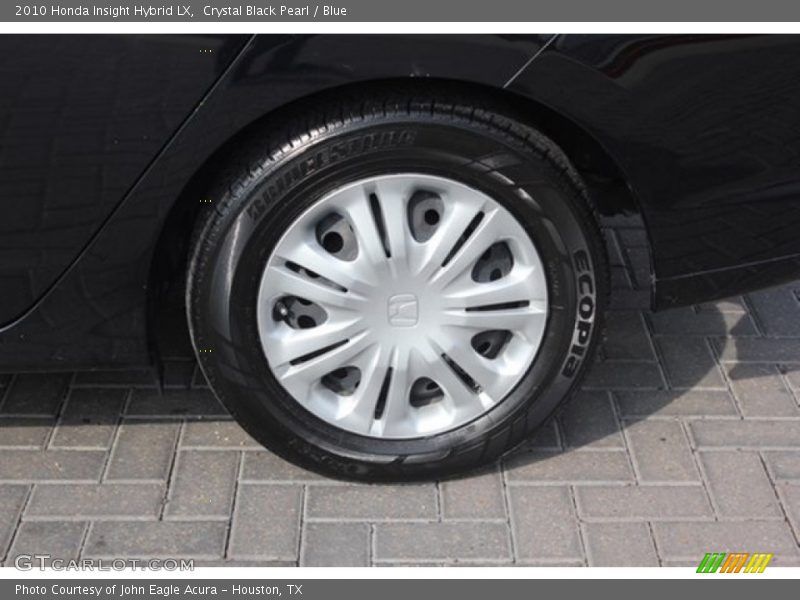 Crystal Black Pearl / Blue 2010 Honda Insight Hybrid LX