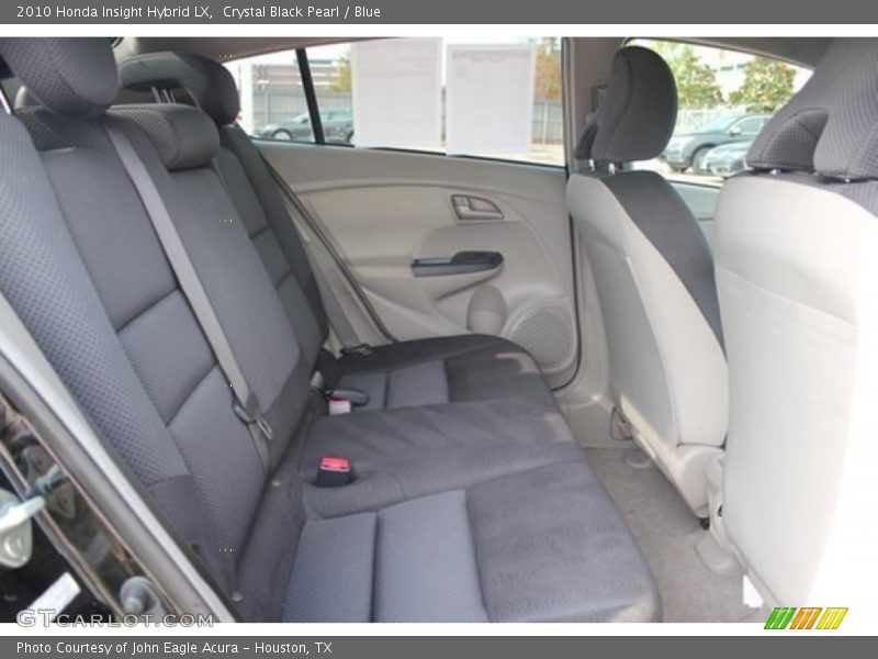 Crystal Black Pearl / Blue 2010 Honda Insight Hybrid LX