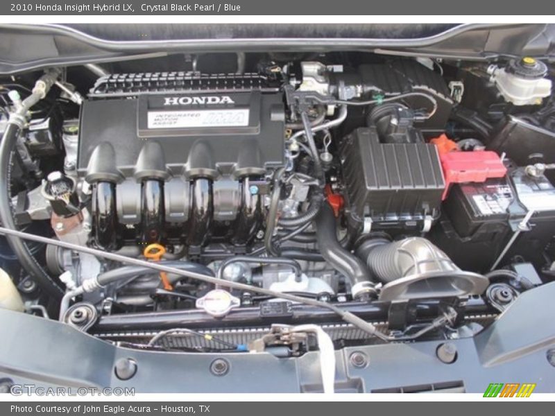 Crystal Black Pearl / Blue 2010 Honda Insight Hybrid LX