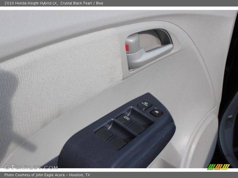 Crystal Black Pearl / Blue 2010 Honda Insight Hybrid LX