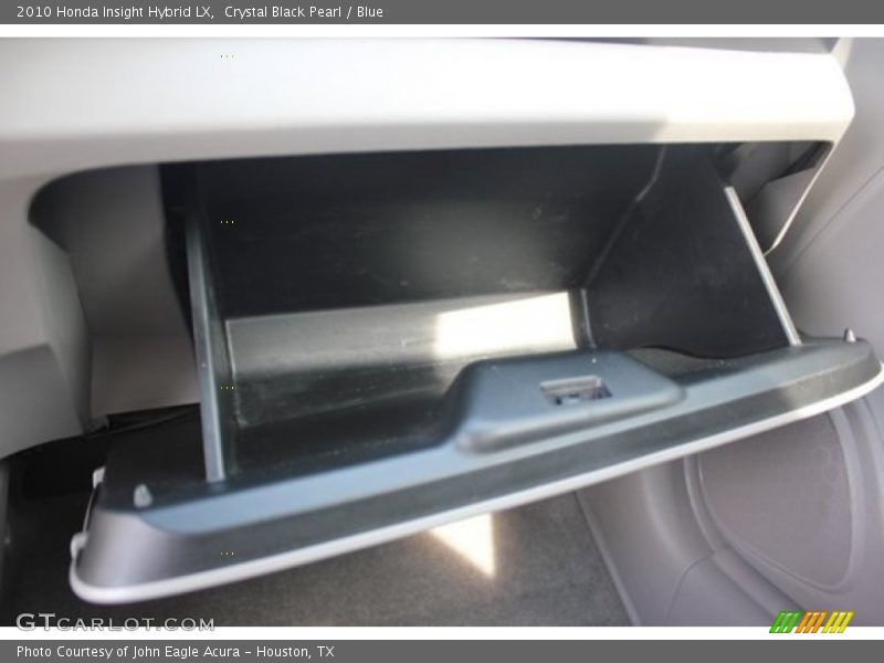 Crystal Black Pearl / Blue 2010 Honda Insight Hybrid LX