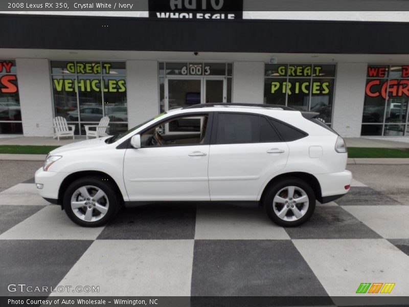 Crystal White / Ivory 2008 Lexus RX 350