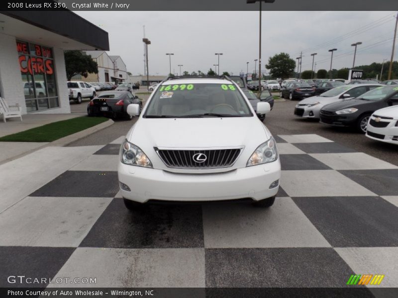Crystal White / Ivory 2008 Lexus RX 350