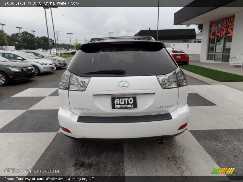 Crystal White / Ivory 2008 Lexus RX 350