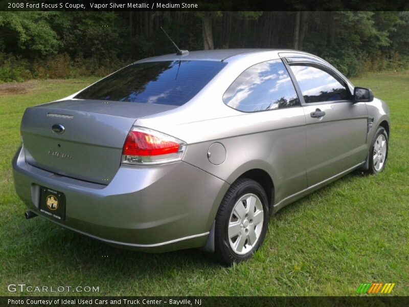 Vapor Silver Metallic / Medium Stone 2008 Ford Focus S Coupe