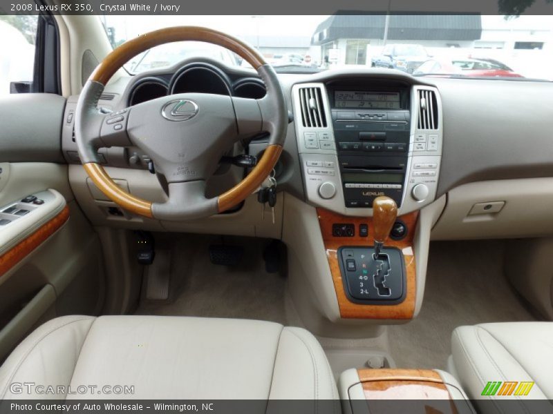 Crystal White / Ivory 2008 Lexus RX 350