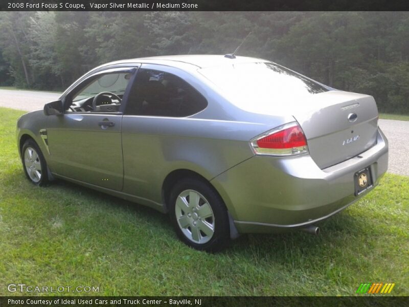 Vapor Silver Metallic / Medium Stone 2008 Ford Focus S Coupe