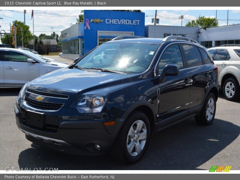 Blue Ray Metallic / Black 2015 Chevrolet Captiva Sport LS