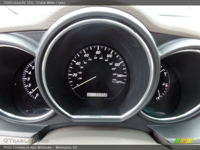Crystal White / Ivory 2008 Lexus RX 350