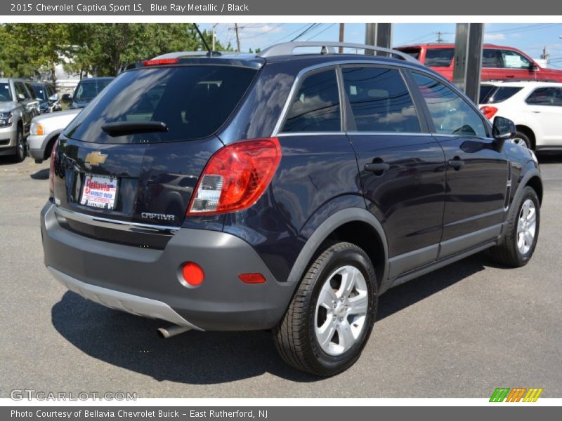 Blue Ray Metallic / Black 2015 Chevrolet Captiva Sport LS