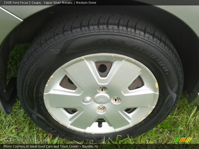 Vapor Silver Metallic / Medium Stone 2008 Ford Focus S Coupe