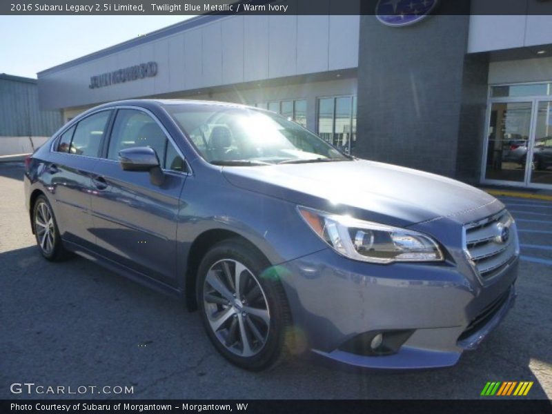 Twilight Blue Metallic / Warm Ivory 2016 Subaru Legacy 2.5i Limited