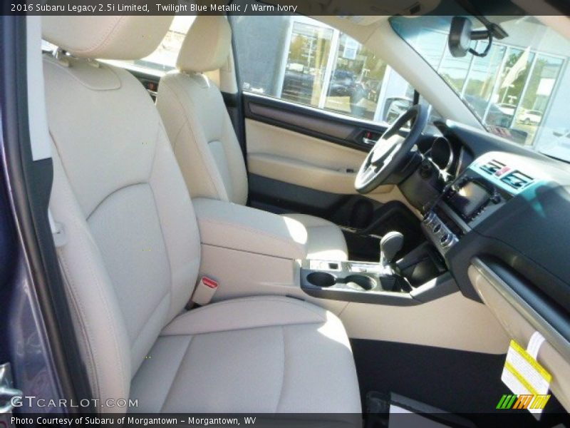 Twilight Blue Metallic / Warm Ivory 2016 Subaru Legacy 2.5i Limited