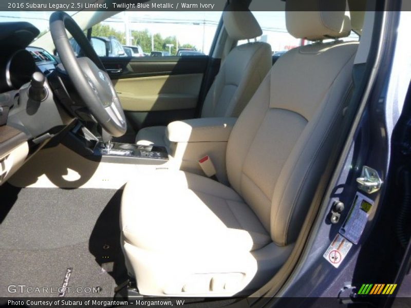 Twilight Blue Metallic / Warm Ivory 2016 Subaru Legacy 2.5i Limited
