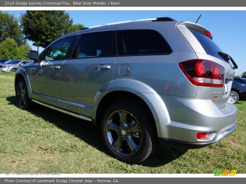 Billet Silver Metallic / Black 2016 Dodge Journey Crossroad Plus