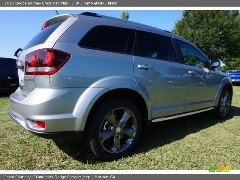 Billet Silver Metallic / Black 2016 Dodge Journey Crossroad Plus