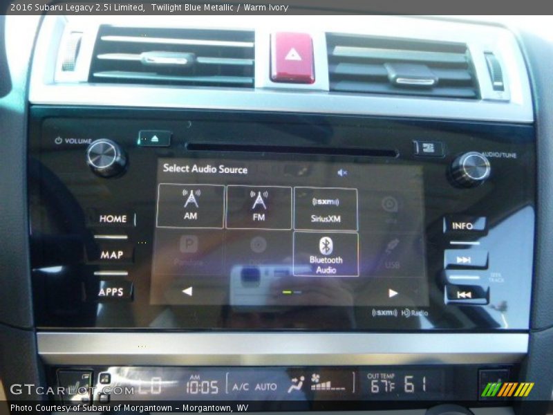 Twilight Blue Metallic / Warm Ivory 2016 Subaru Legacy 2.5i Limited