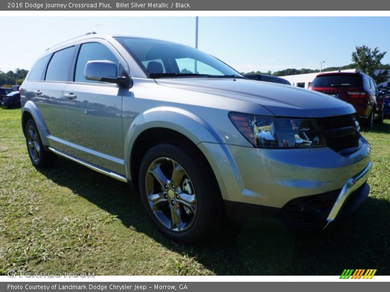 Billet Silver Metallic / Black 2016 Dodge Journey Crossroad Plus