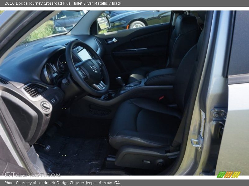 Billet Silver Metallic / Black 2016 Dodge Journey Crossroad Plus