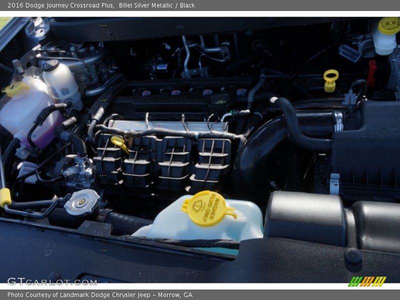 Billet Silver Metallic / Black 2016 Dodge Journey Crossroad Plus
