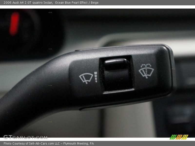 Ocean Blue Pearl Effect / Beige 2006 Audi A4 2.0T quattro Sedan