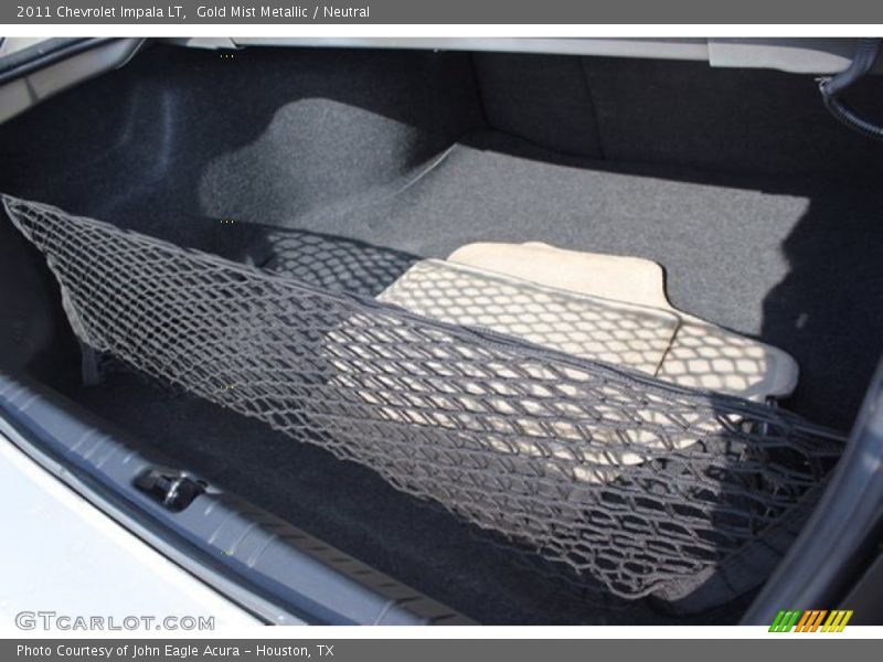 Gold Mist Metallic / Neutral 2011 Chevrolet Impala LT