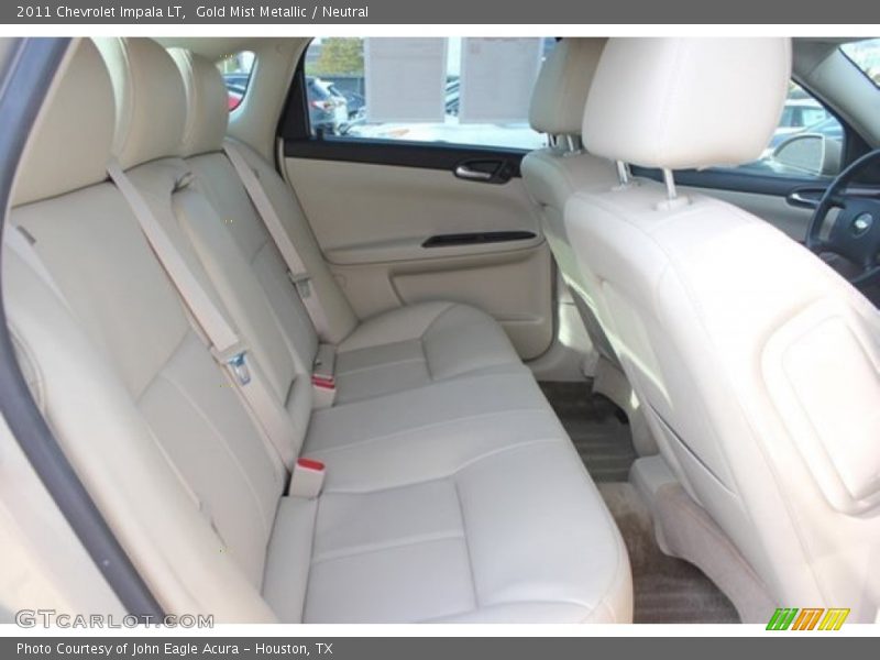 Gold Mist Metallic / Neutral 2011 Chevrolet Impala LT