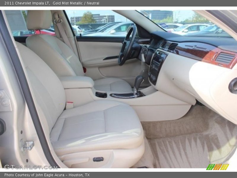 Gold Mist Metallic / Neutral 2011 Chevrolet Impala LT