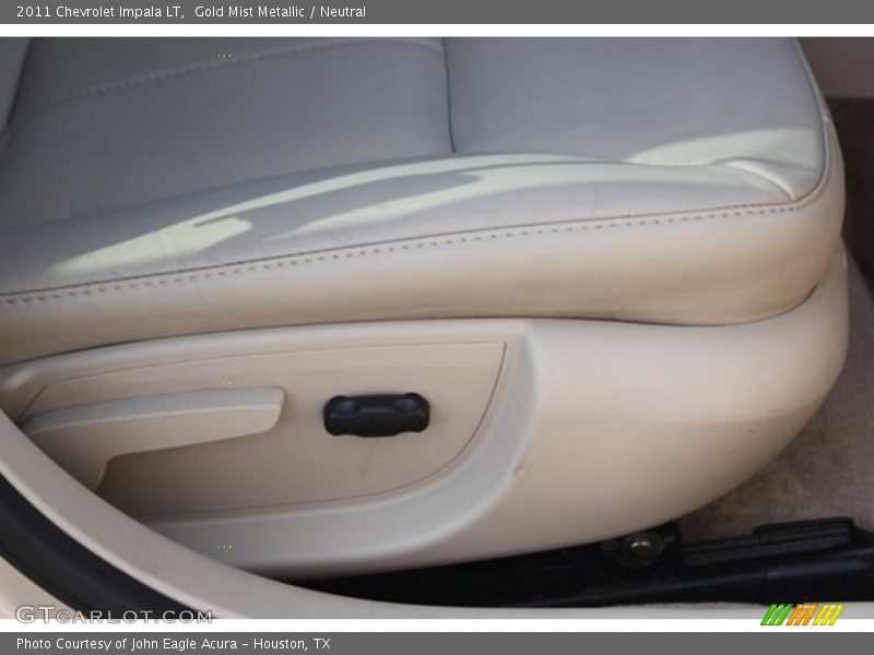 Gold Mist Metallic / Neutral 2011 Chevrolet Impala LT