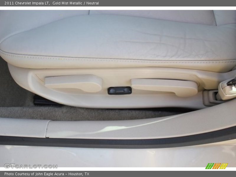 Gold Mist Metallic / Neutral 2011 Chevrolet Impala LT