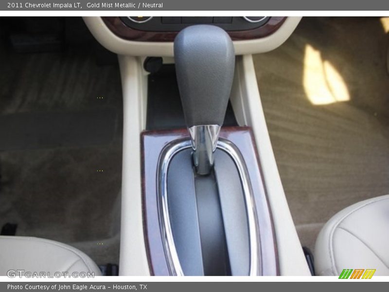 Gold Mist Metallic / Neutral 2011 Chevrolet Impala LT