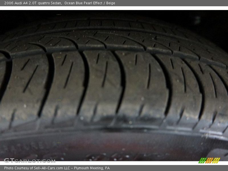 Ocean Blue Pearl Effect / Beige 2006 Audi A4 2.0T quattro Sedan